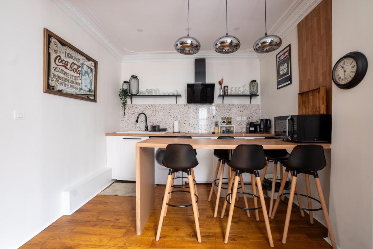 Appartement 2 Etages Paris - Metro 9 Grands Boulevards - Folies Bergeres Ngoại thất bức ảnh