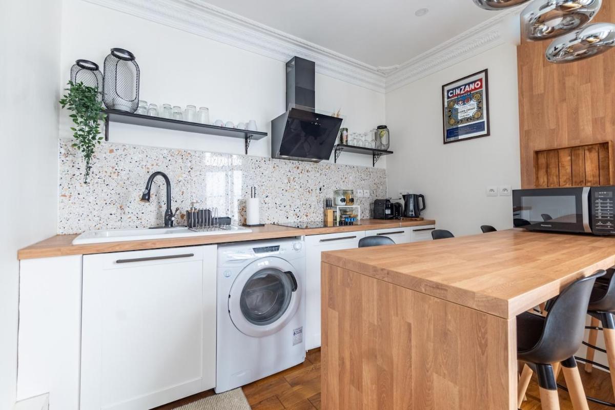 Appartement 2 Etages Paris - Metro 9 Grands Boulevards - Folies Bergeres Ngoại thất bức ảnh