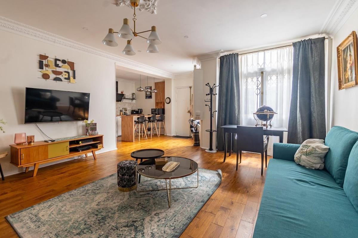Appartement 2 Etages Paris - Metro 9 Grands Boulevards - Folies Bergeres Ngoại thất bức ảnh