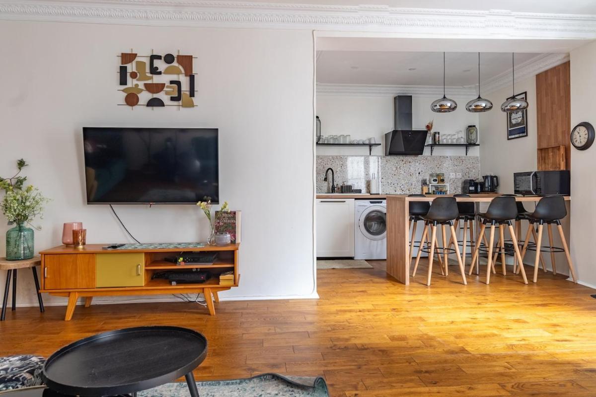 Appartement 2 Etages Paris - Metro 9 Grands Boulevards - Folies Bergeres Ngoại thất bức ảnh