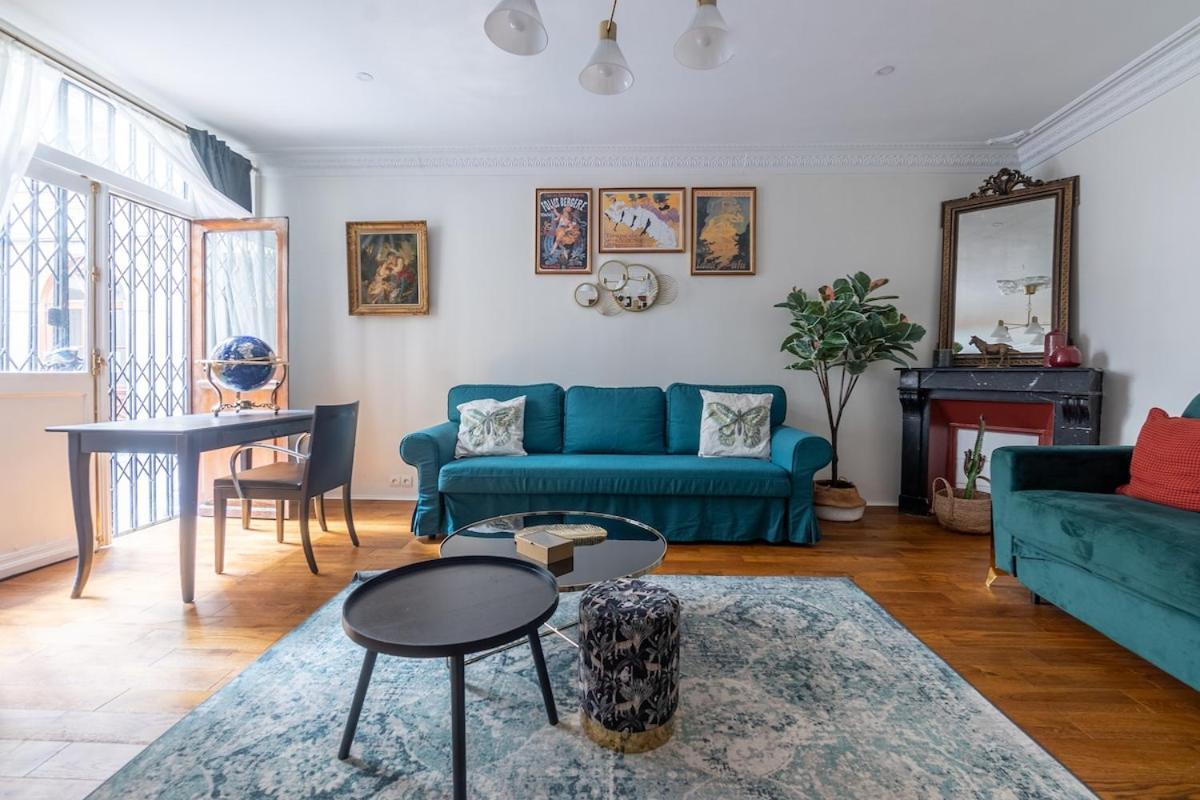 Appartement 2 Etages Paris - Metro 9 Grands Boulevards - Folies Bergeres Ngoại thất bức ảnh